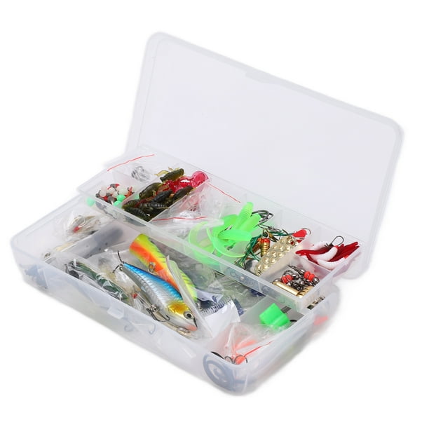 Noref Multifunctional Fishing Tackle Kit Fishing Gear Lures Kit Set With  Tackle Box For Freshwater Fishing For Saltwater Fishing 