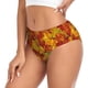thumbnail image 2 of Fotbe Vintage maple leaf autumn Calzones Estampados para Mujer – Ropa Interior de Algodón, Cómoda, Suave y Elástica-Small, 2 of 6