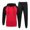 Red, variant on TIMIFIS RedMen’s Sweatsuits Set 2 Piece Outfit Jogging Tracksuits for Men Casual Athletic Long Sleeve Pullover Suit SetFall