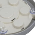 thumbnail image 4 of M Buder Pet Slow Food Bowl Multifunctional Leak Proof ABS Slow Feeder Dog Bowl for Cat and Hamster, Interactive Puzzle Dish, Light Gray, 11 inches / 28 cm, 4 of 9