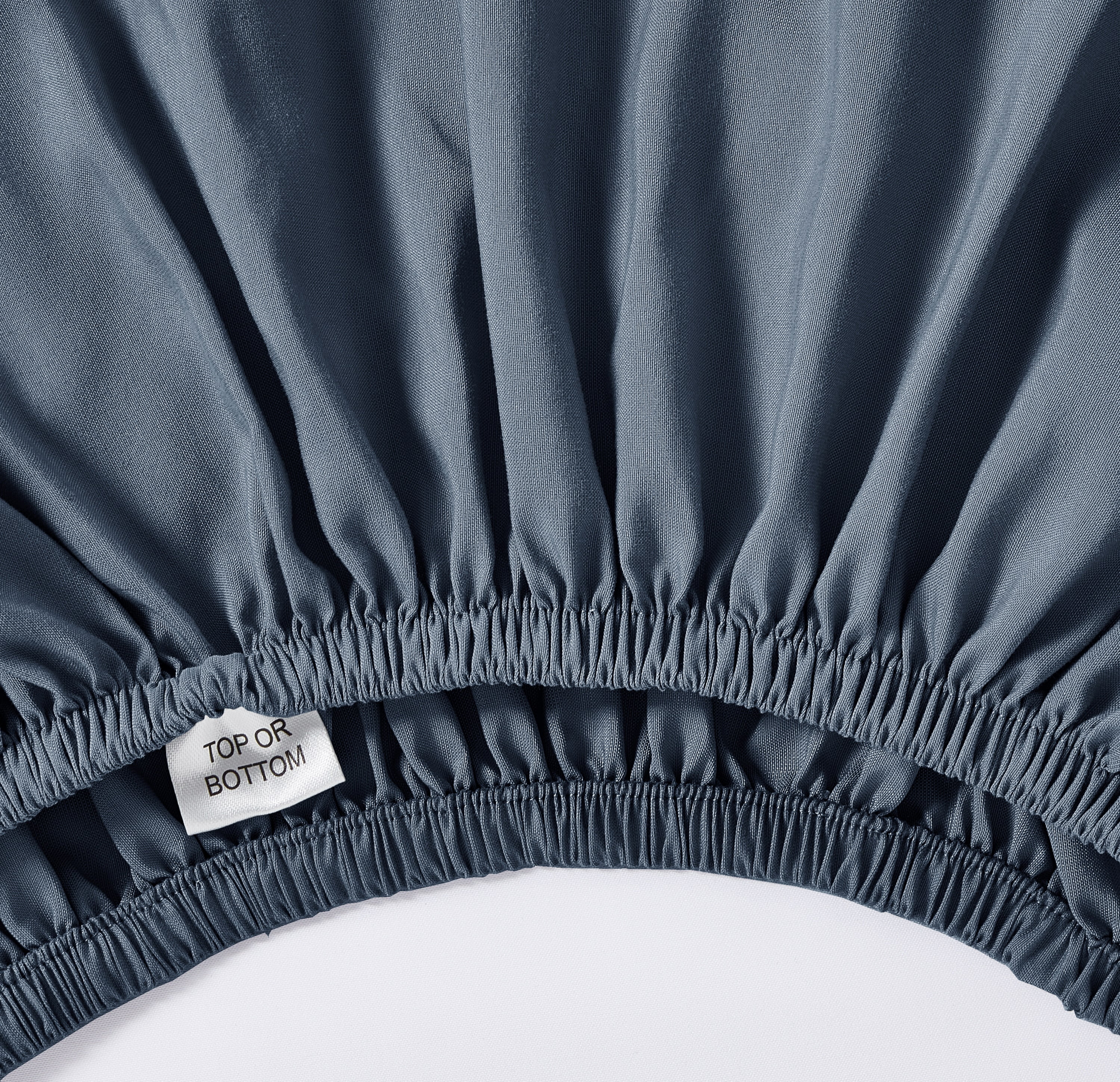 Mainstays Comfort Chill Microfiber Bed Sheet Set, Twin, Washed Indigo, 3 Piece