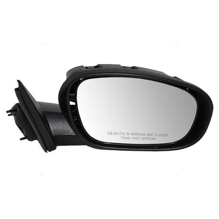 Side Mirror Cap (Passengers Power Side View Mirror Heated w/ Ready-to-Paint Cap Replacement for Chrysler 300 Dodge Magnum)