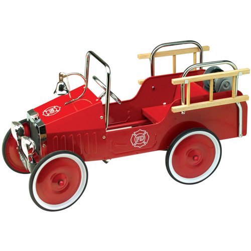 Jalopy Pedal Fire Truck Walmart Com Walmart Com