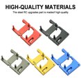 thumbnail image 4 of ZheElen 1pcs Augmentation de la Force de Direction Servo Support pour WPL MN 1/16 C14 RC Voiture Partie Rouge, 4 of 6
