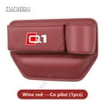 thumbnail image 5 of For Audi Q1 Car Seat Gap Filler Manager Leather Crevice Side Wallet Keys Card Phone Holder Storage Pocket, 5 of 5