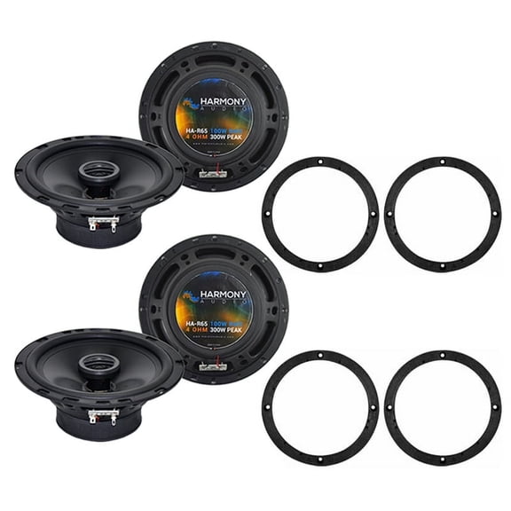 Fits Nissan 350ZX 2003-2009 Factory Speaker Replacement Harmony (2) R65 Package