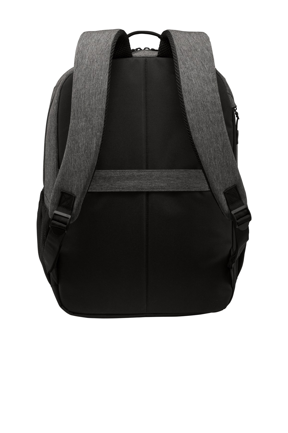 Port Authority Adult Unisex Plain Backpack Grey Heather One Size Fits All - image 3 of 3