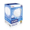 thumbnail image 1 of Best Trading 50 Cubrebocas KN95, Mascarilla de Protección Certificada, Tapabocas Individual con 5 Capas de Protección contra Partículas, con Ajustador Nasal Oculto, Tecnología Ligera (Blanco), 1 of 5