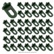 thumbnail image 4 of 50x Clips para Invernadero: Soportes para Plantas, Perchas para Invernadero, Clips para Enrejado con Ojales Perfectos para Su Paraíso. Rojo Verde Cocina, Decoración y Otros, 4 of 4