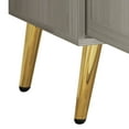 thumbnail image 5 of Castle Place Elegance Sideboard Buffet Cabinet, Light Grey, 5 of 10