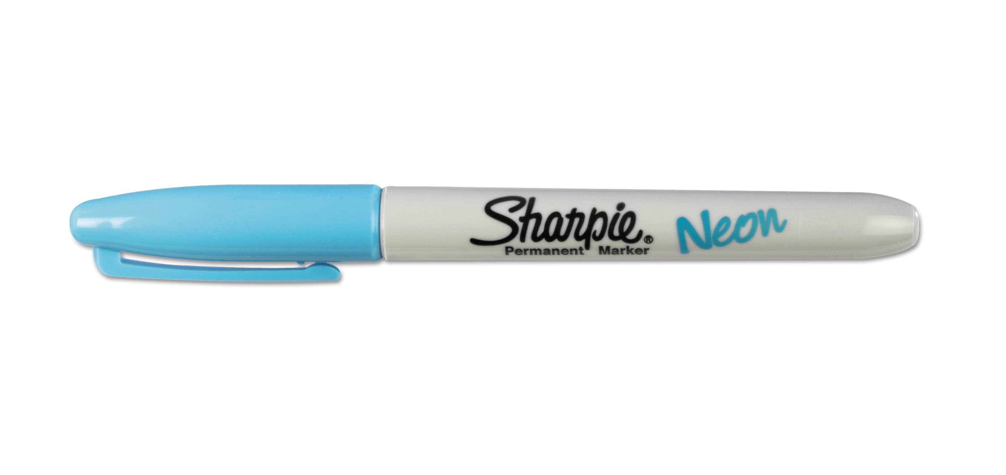 Sharpie Neon Permanent Markers, Neon Blue