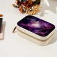 thumbnail image 7 of Galactic Space Velvet Portable Necklace Organizer Box with Removable Compartment – Decorative Gift and Necklace Holder, 7 of 7