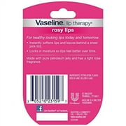 vaseline lip therapy rosy mini jar .25 oz. (pack of 8)