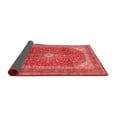 thumbnail image 2 of Ahgly Company Indoor Round Medallion Red Traditional Area Rugs, 5' Round, 2 of 4