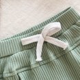 thumbnail image 4 of Toddler Baby Boy Summer Clothes Short Sleeve Buttons T-Shirt Tops Drawstring Shorts Sets 2Pcs Cotton Linen Outfits Kaprioy Baby Boy Clothes 0 3 6 12 18 Months, 4 of 5