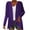 Purple, variant on Herrnalise Women's Summer Sweater Fashion Women’s Long Sleeve Color Loose Cardigan Knit Jacket Tops Cardigan Sweaters for Women Lightweight 2XL