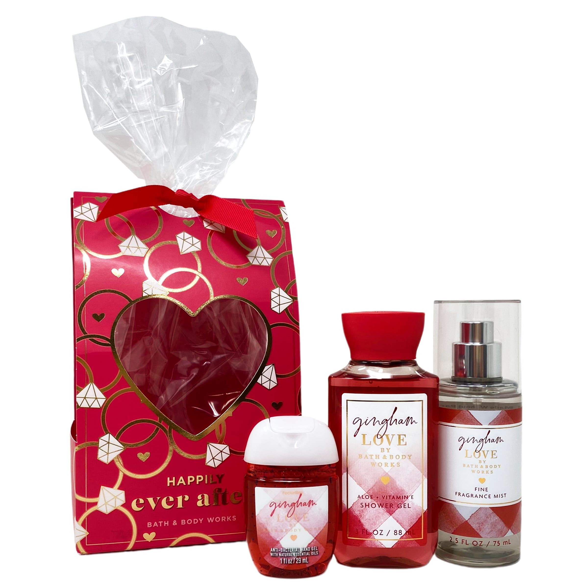 Bath and Body Works Gingham Love Happily Ever After Mini Gift Set