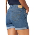 thumbnail image 6 of Levi Strauss Signature Women 5" Mid Rise Cuffed Short, Sizes 2-10, 6 of 6