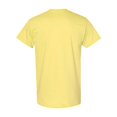 thumbnail image 2 of Gildan - Camiseta básica de manga corta Modelo Heavy Cotton para hombre - 100% algodón gordo (Paquete de 5) (Maíz) Gildan UTBC4807_cornsilk, 2 of 2
