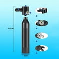 thumbnail image 3 of FETCOI Mini Scuba Tank Diving Equipment Kit with 0.5L Oxygen Tank High-pressure Pump, 3 of 10