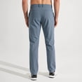 thumbnail image 4 of MASKERT Mens Golf Pants-Stretch Work Dress Pants Quick Dry Lightweight Casual Comfy Trousers with Pockets Ice Gray Blue（Size XS-XXXL）, 4 of 8