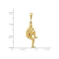 thumbnail image 5 of 14k Yellow Gold Baseball Pitcher Pendant for Men, Mid-Pitch Sports Figure Charm, Athletic Masculine Jewelry, Realistic Baseball Necklace, Symbol of Strength and Passion for the Game, 5 of 7