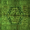 thumbnail image 1 of Ahgly Company Indoor Square Persian Green Traditional Area Rugs, 5' Square, 1 of 1