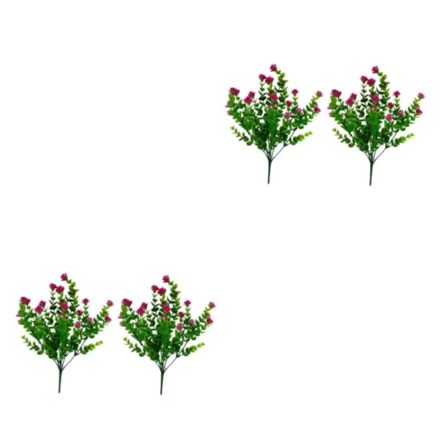 Naiovety 2 bolsas simulan eucalipto de 7 puntas: alta rentabilidad, respetuosa con el medio ambiente y con bajo contenido de carbono, roseo rosario 2Conjunto