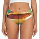 thumbnail image 1 of Balery Vintage Beach Sunset Ropa Interior de Algodón para Mujer con Dibujo – Braguitas Cómodas y Elásticas, Estilo Clásico-Small, 1 of 6