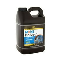 Mobil Delvac 1300 Super HD Syn Blend Diesel Oil 15W-40, 2.5 Gal