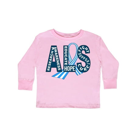 

Inktastic ALS Awareness ribbon Gift Toddler Boy or Toddler Girl Long Sleeve T-Shirt