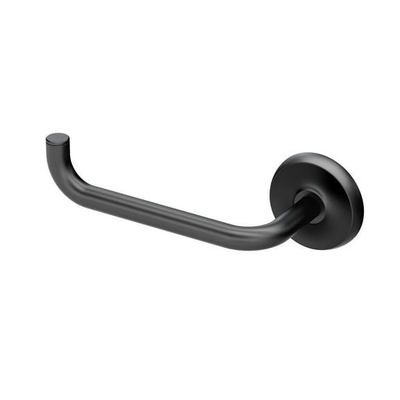 Gatco 5370MX Designer II Euro Toilet Paper Holder, Matte Black