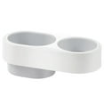thumbnail image 2 of uhnmki Purpose Drain Rack for Kitchen And Bathroom Two Tier Storage Organizer Wall Mounted Design No Drilling Required Simplistic Style for Indoor Use, 2 of 6