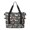 Dachshund Pattern Black Pattern, variant on Maltese and Paw Print Red Pattern Expandable Travel Tote Bag, Work Shopping Tote with Dry Wet Pockets, Waterproof Dacron Gift Ideas for Holiday Birthday Gifts