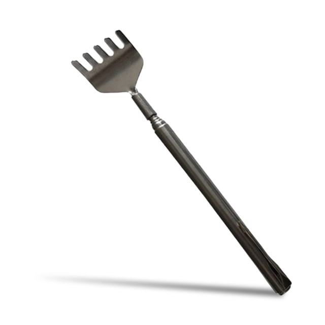 Soidarity Telescopic Back Scratcher Portable Travel Scratching Skin Massager Home Itching Extender Steel Manual Stainless Handheld Tool Type3 NO3
