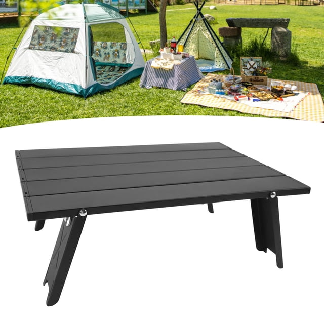 Mini mesa plegable compacta para picnic en la playa mesa de playa plegable resistente al calor de carga de 25kg para interiores ANGGREK Otros