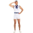 thumbnail image 1 of Men's Sunbathing Sailor Costume, 1 of 3