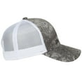 thumbnail image 3 of Realtree® Fishing WAV3 Grey Camo - Men's Blank 6-Panel Cap, 3 of 8