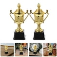 thumbnail image 1 of FESTFENDS 2Ud Trophies De Plástico Dorado Para Premiar En Competencias Y Eventos Deportivos, 1 of 8