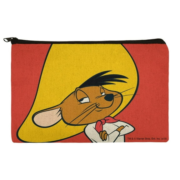 Looney Tunes Speedy Gonzales Makeup Cosmetic Bag Organizer Pouch