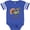 Football Blue and White, variant on Inktastic Clever Turkey Thanksgiving Dinosaur Boys or Girls Baby Bodysuit