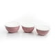 thumbnail image 1 of Juego de Tazones GIBSON 3 PZS Mezcladores de Plastico Color Rosa, 1 of 3