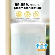 HAUTURE Bottle Sterilizer and Dryer, 6-in-1 Electric Steam Sterilizer for Baby Bottles & Accessories