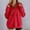 Red, variant on ITSAME Womens Sweatshirts, Active Fit Solid Zipper Collar Long Sleeve Fashion Pullover Tops Brown 2XL