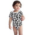 thumbnail image 3 of Balery Seamless Pattern Cute Panda Pattern Baby Climbing Clothes Infant Bodysuit Cute Infant Bodysuit Baby Romper-12 Months, 3 of 7