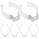 thumbnail image 1 of Lights Bracket T12 U Clips U-Shaped 4.70X3.40X1.50CM Fixing Led Bulb 6Pcs, 1 of 4