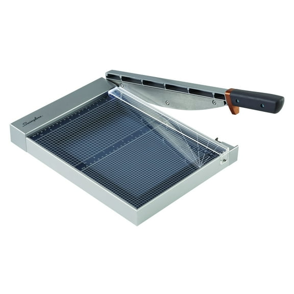 Swingline ClassicCut 1225G Guillotine Trimmer with EdgeGlow Glass 12 25 Sheets -