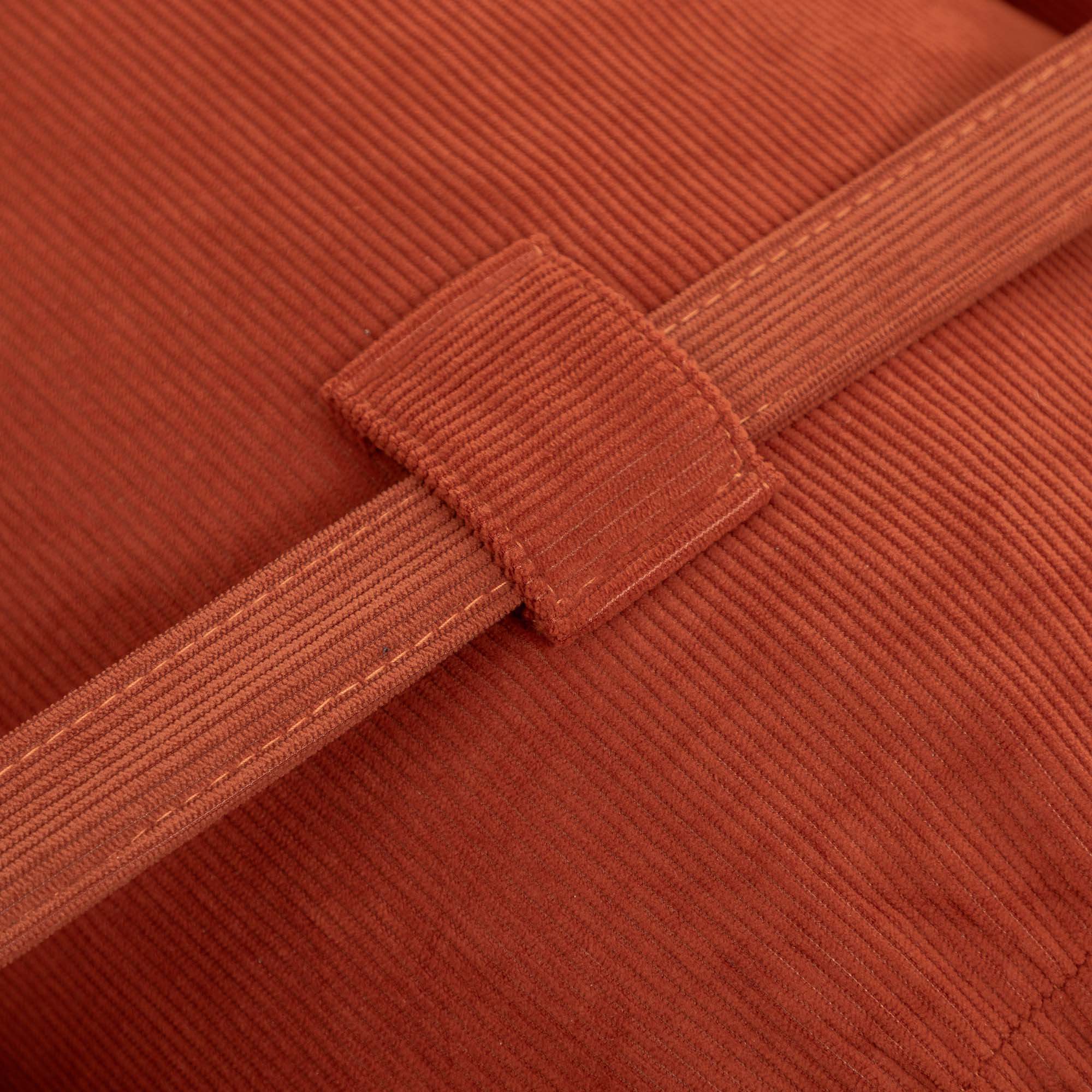 Miniyam 76" x 50" Orange Floor Sofa with Adjustable Straps Bean Bag Lounger for Living Room, Bedroom