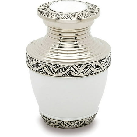 - Urns Direct 2U Grecian White Token Urn, Set of 2