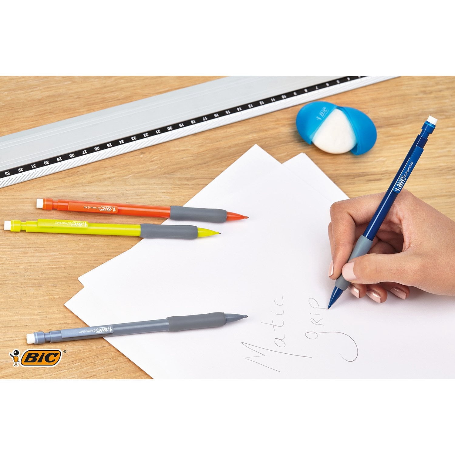 BIC Mechanical Pencil Kit, 0.7mm #2 Pencils, 26 Count